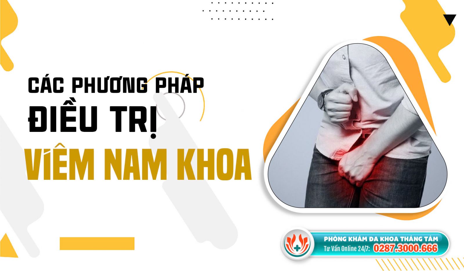 Phương pháp điều trị viêm nam khoa hiệu quả 