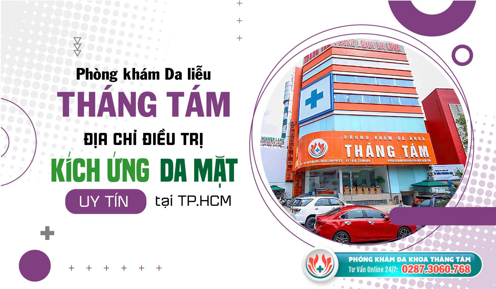 Địa chỉ điều trị da mặt bị kích ứng uy tín tại TP. HCM 