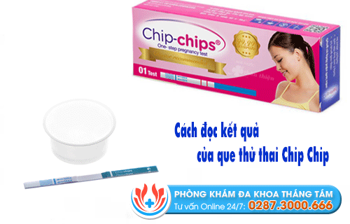 Hướng dẫn cách đọc kết quả của que thử thai Chip Chip