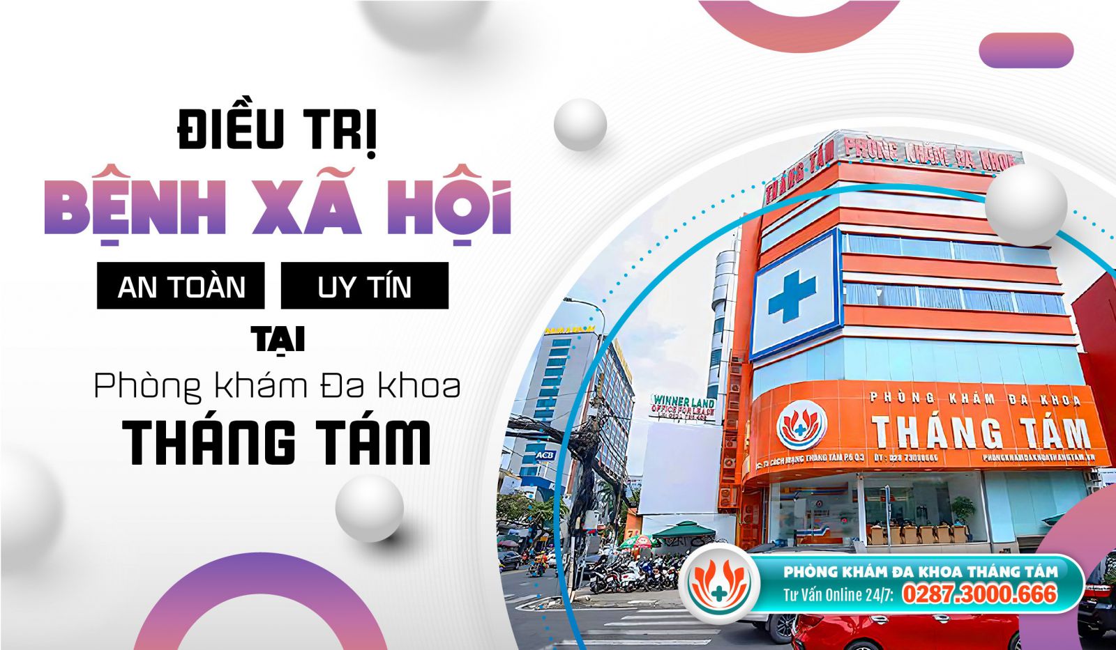 Phòng khám bệnh xã hội Tháng Tám 