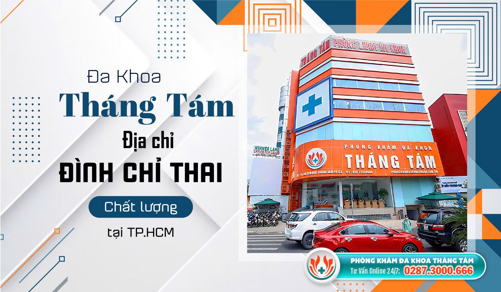 Đình chỉ thai tại Phòng khám Đa khoa Tháng Tám