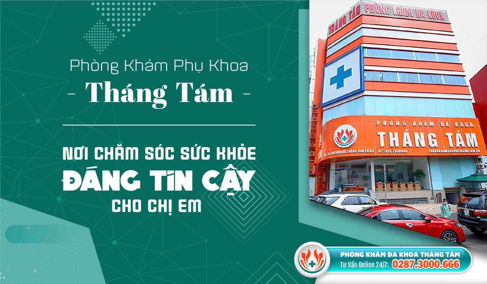 Phòng khám phụ khoa Tháng Tám an toàn, uy tín, chất lượng 