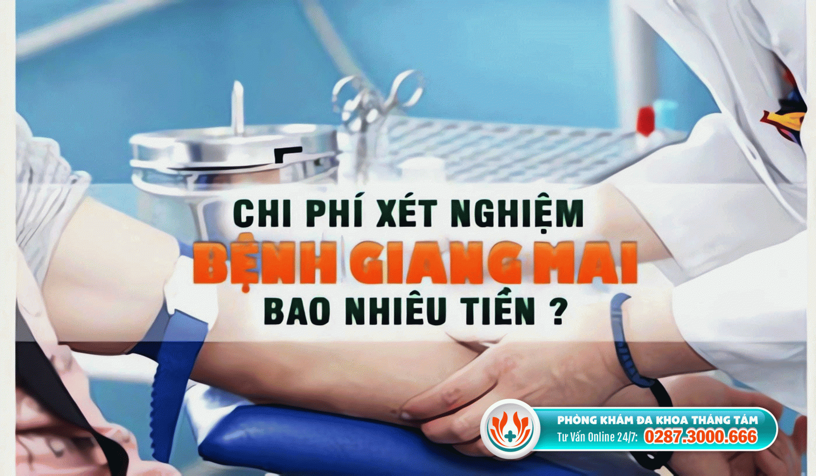 Chi phí xét nghiệm bệnh giang mai là bao nhiêu tiền?