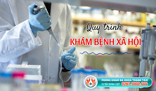 Quy trình khám bệnh xã hội